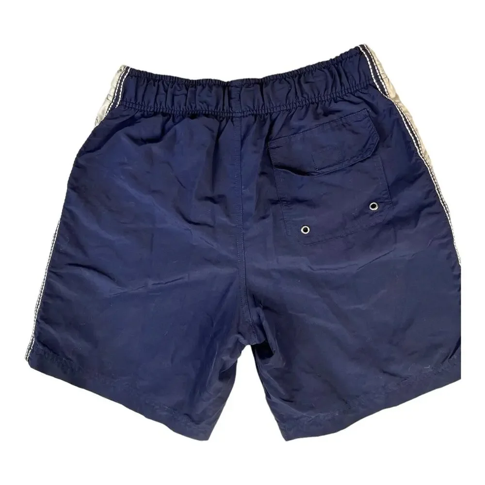Carribean Swimwear Sz S small‎ Mens Lined Board Beach Swim Shorts w/Pockets